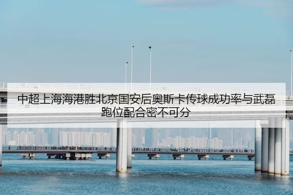 中超上海海港胜北京国安后奥斯卡传球成功率与武磊跑位配合密不可分